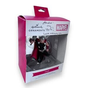 Hallmark Ornaments Thor Marvel Series Super Heros Christmas Tree In Package